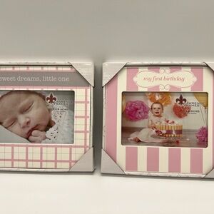 Lawrence Frames Sweet Dreams and My first Birthday Set 6x4